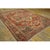 Late 19th Century 1880s Coral Classic Geometric Heriz Design Medallion Antique Persian Serapi Rug For Sale - Image 5 of 10