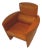 Cognac Leather Club Armchair, 1990s For Sale