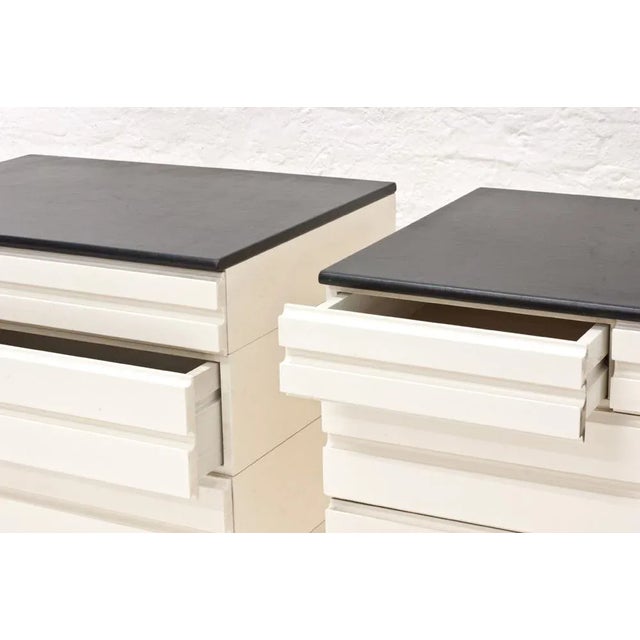 Vintage Samarcanda Commodes by Vico Magistretti for Poggi Mantova, Set of 3 For Sale - Image 6 of 7