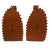 Mid 20th Century Vintage Asian Hand-Crafted Terracotta Horse Bookends - Pair For Sale - Image 5 of 6