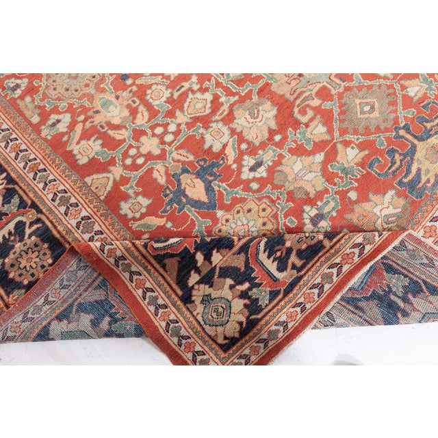 Persian Sultanabad Rug For Sale - Image 4 of 8