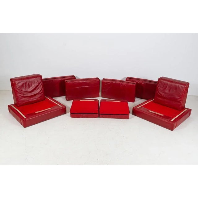 Set of Mid-Century Leather Armchairs For Sale - Image 16 of 18