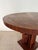 Wood Vintage Gueridon Table with Briar Top and Sculptural Base, Italy, 1930s For Sale - Image 7 of 13