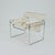 Mid century B3 armchair WASSILY by Marcel Brauer in white Teddy Fabric 1990s Italy Stunning Bauhaus-style chair model B3...