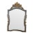 Carved Wood Celadon Green & Gilded Mirror With Fruit For Sale