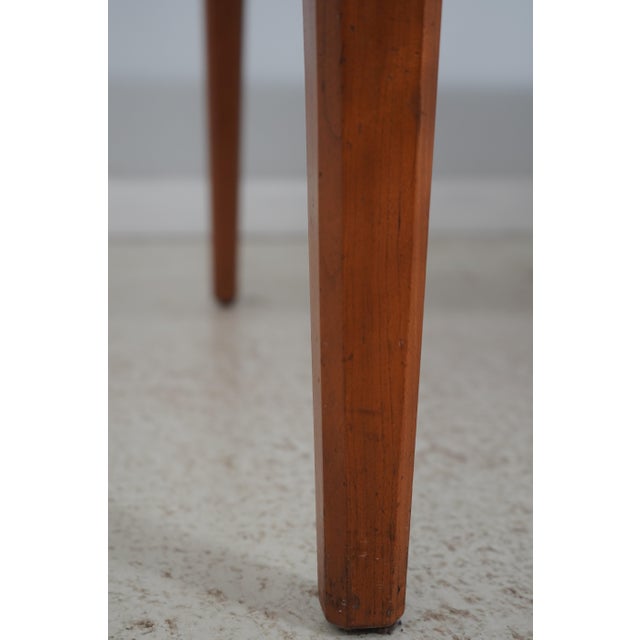 Robert Bergelin Hand Crafted Cherry Farm Table For Sale In Philadelphia - Image 6 of 12