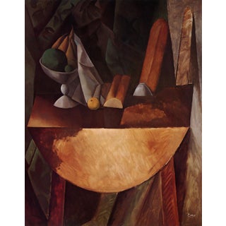 Picasso Still Life With Bread and Fruit Giclee Numbered Edition For Sale
