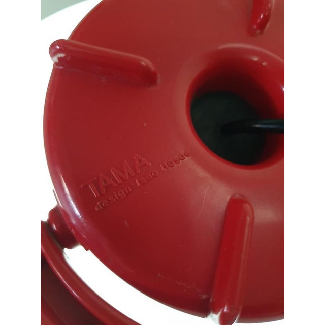 Vintage Italian Space Age Tama Floor Lamp by Isao Hosoe for Valenti Luce, 1970s For Sale - Image 9 of 13