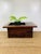 Vintage / Antique Asian Wood Hibachi made of wood multiple drawers for storage lined in copper tone metal mostly used in...