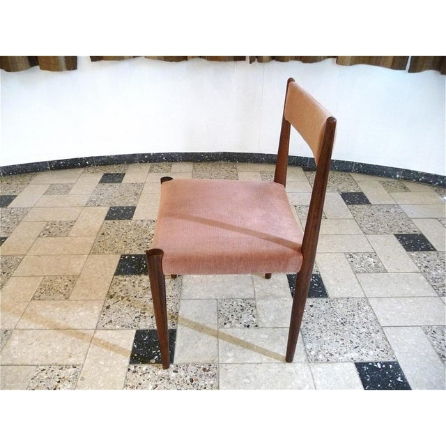 Brown Velvet Dining Chairs from Lübke, Germany, 1960s, Set of 4 For Sale - Image 8 of 18