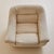Wood Italian Lounge Chair in Original Ivory Upholstery, 1970s - 2 Available For Sale - Image 7 of 11