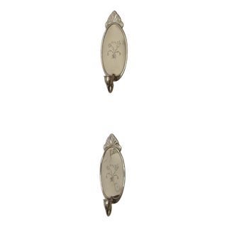 Mid-Century Swedish Pewter Sconces by Svenskt Tenn, Set of 2 For Sale