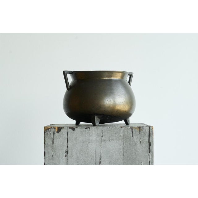 Rare Large Grape or Cauldron in Solid Bronze, Europe, 16th Century. This is a rare and large museum quality 16th century...