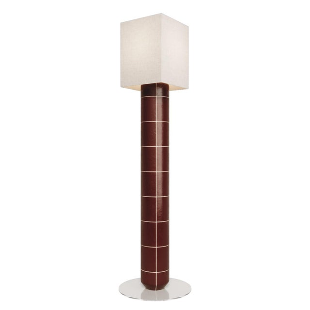 Not Yet Made - Made To Order Handcrafted Ceramic Floor Lamp in Red Glaze by Artem Zakharchenko-Halytskyi For Sale - Image 5 of 5
