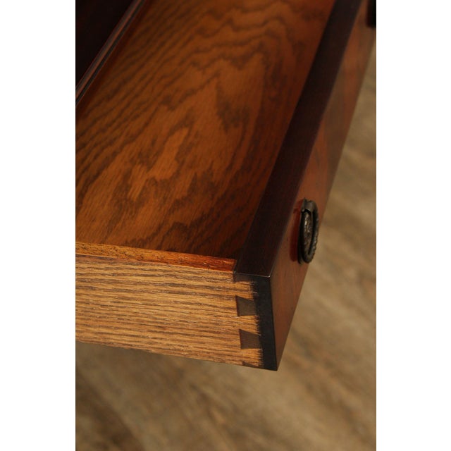 Regency Style Mahogany Two Tiered Serving Table For Sale - Image 12 of 12