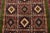 Vintage Yalameh Rug 5' X 6'5'' Multicolor Wool Tribal Hand-Knotted Carpet For Sale - Image 4 of 11