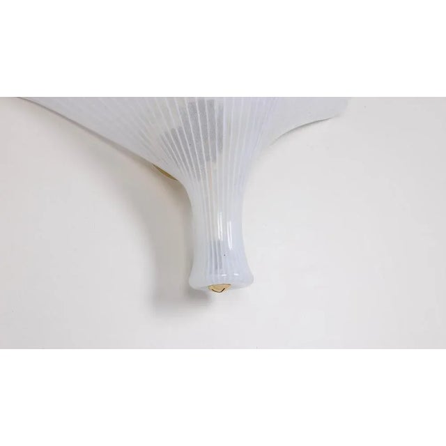 Large Murano Glass Wall Sconce attributed to Barovier & Toso, Italy, 1970s For Sale - Image 3 of 13