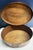 1980's Oval Bentwood Shaker Box, Folk Art Rural Scene, Artist Signed Inez, 11" For Sale - Image 15 of 17