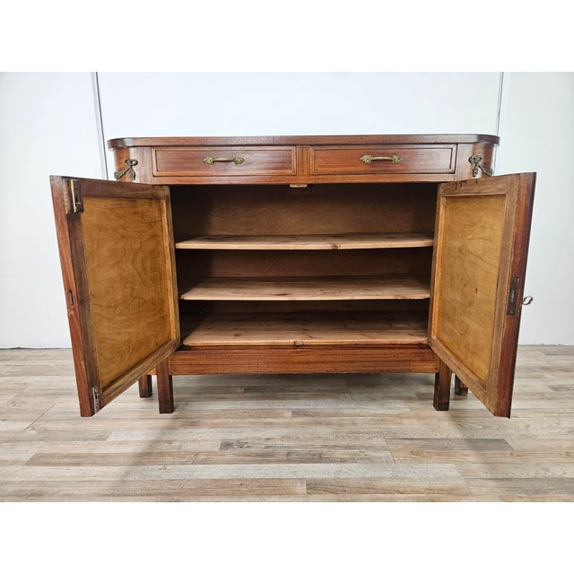Art Nouveau Sideboard with Brass Decorations, 1920s For Sale - Image 15 of 18