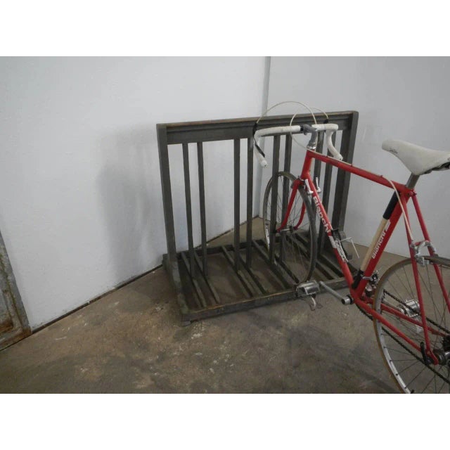 Bicycle Rack in Spruce, 1940s For Sale - Image 9 of 10