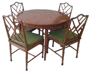 Dining Set, 1960s, Set of 5
