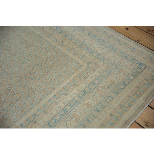 Vintage Distressed Mir Sarouk Carpet - 7' x 10'1" For Sale In New York - Image 6 of 10