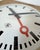 Grey Industrial Wall Clock from TN, 1960s For Sale - Image 12 of 18