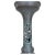 Late 20th Century Mid Century Modern James Mont Style Tall Patinated Bronze Table Lamp, Japan For Sale - Image 11 of 14