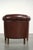 English Sheepskin Club Armchair in Dark Cognac For Sale - Image 4 of 13