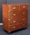 British Military Officer's Campaign Chest Dresser of Brass-Bound Mahogany For Sale - Image 4 of 11