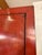Red Antique Chinese Red Lacquer XL Cabinet For Sale - Image 8 of 12