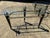 Transparent Vintage Space Age Design Chrome and Glass Atomic Coffee & Demilune Console Table For Sale - Image 8 of 18