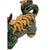 Green Mid 20th Century a Pair of Chinese Feng Shui Prosperity Statues, Foo Dogs. For Sale - Image 8 of 13