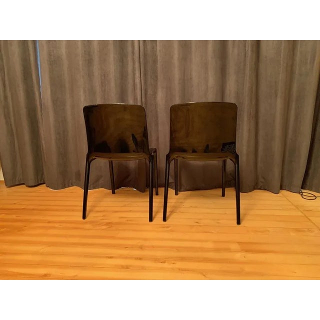 Set of Tiffany Dining Chairs by Marcello Ziliani for Casprini, Italy, 2005 For Sale - Image 9 of 11