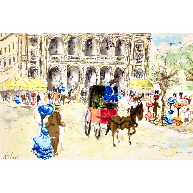 Urbain Huchet Paris, Theatre Du Chatelet C. 1980 Reproduction Print For Sale - Image 4 of 7