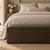 Modern Heavyweight Berg Ottoman Bench in Gabby Stripe For Sale - Image 10 of 10