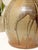Vintage Boho Chic Drip Glaze Table Lamp With Black Shade For Sale - Image 10 of 11