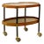 Vintage Metal, Brass and Teak Trolley from Bergonzi, Italy, 1950s For Sale