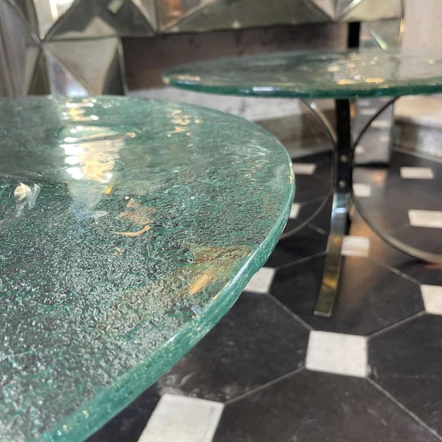 Brutalist Round Coffee Tables, 1970s, Set of 2 For Sale - Image 4 of 18