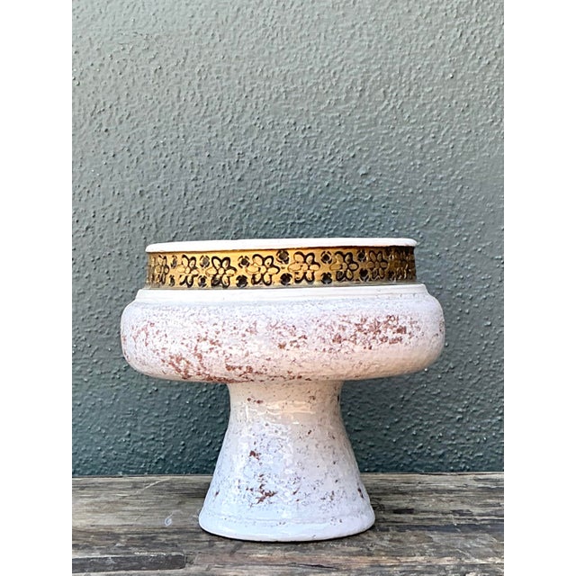 Mid 20th Century Vintage Italian Rosenthal Nutter Glazed Ceramic Bowl For Sale - Image 5 of 12