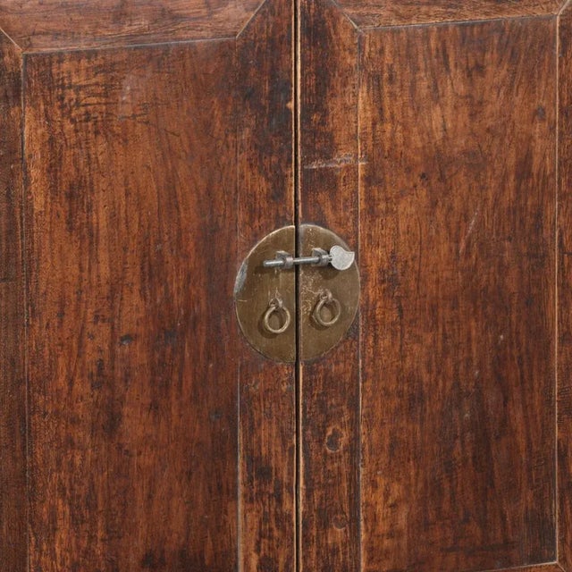 Chinese Walnut Storage Cabinet For Sale - Image 6 of 13