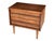 1960s Pair of Mid-Century Modern Walnut Nightstands With Recessed Pulls For Sale - Image 12 of 14