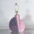 1980s Postmodern Memphis Sculptural Purple & Pink Ceramic Lamps - A Pair For Sale - Image 10 of 13
