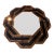 Eichholtz Black and Amber Mirror For Sale
