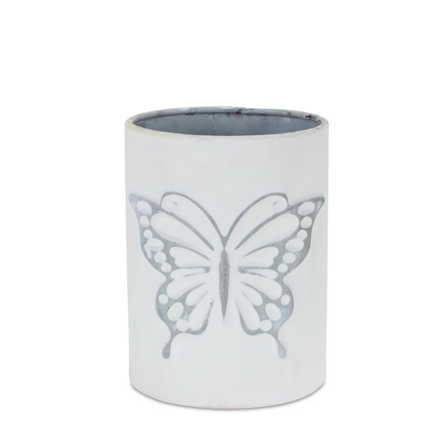 2020s Brushed Metal Insect Pot (Set of 3) For Sale - Image 5 of 6