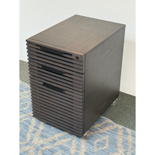 Charcoal Matthew Weatherly for Bdi Corridor Mobile File Pedestal For Sale - Image 8 of 12
