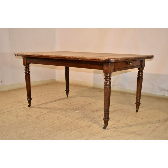 19th Century French Farm Table For Sale - Image 4 of 10