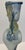 Early 20th Century Crystal De Bayel Bacchus Erte Elite Etched Art Glass Trumpet Vase For Sale - Image 5 of 7