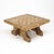 Mid-Century Brutalist Coffee Table in Oak, 1960s For Sale - Image 10 of 10
