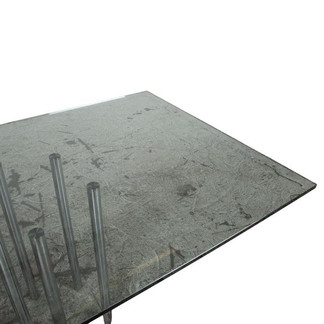 Mille Glass Dining Table by Bonaldo For Sale - Image 4 of 13